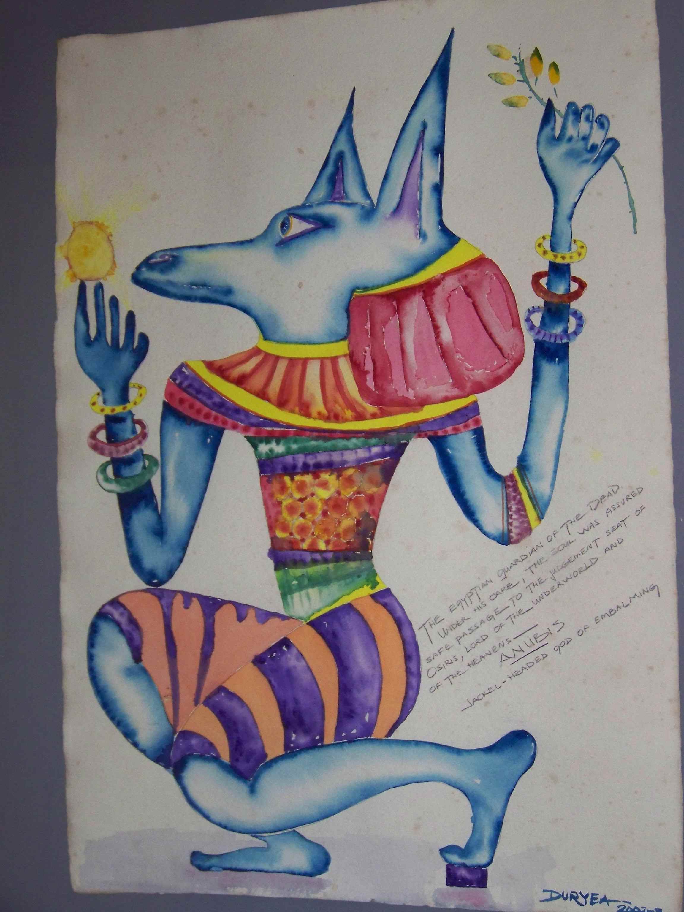 Photo of watercolor painting.