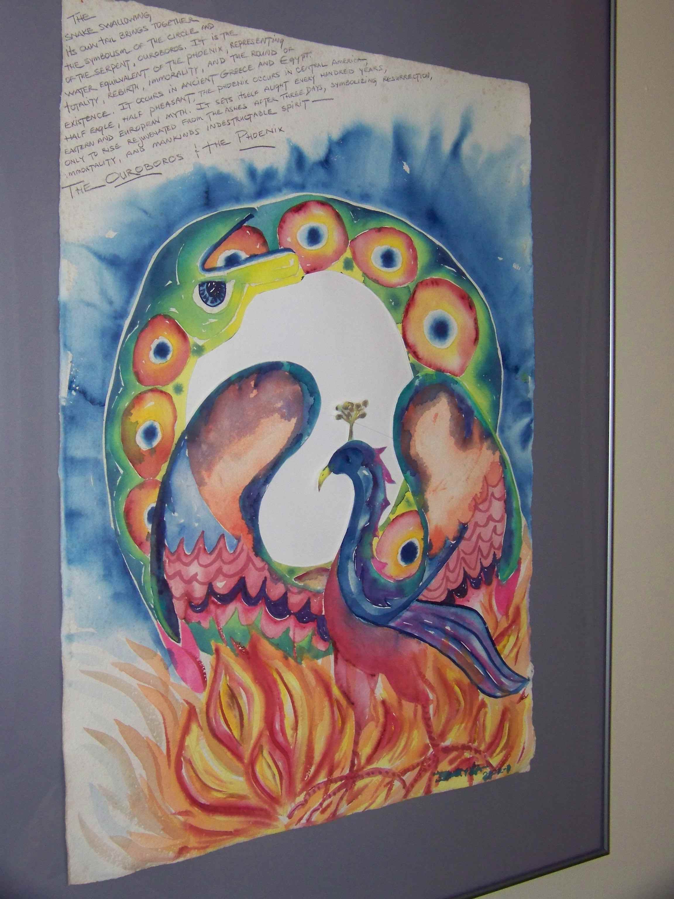 Photo of watercolor painting.