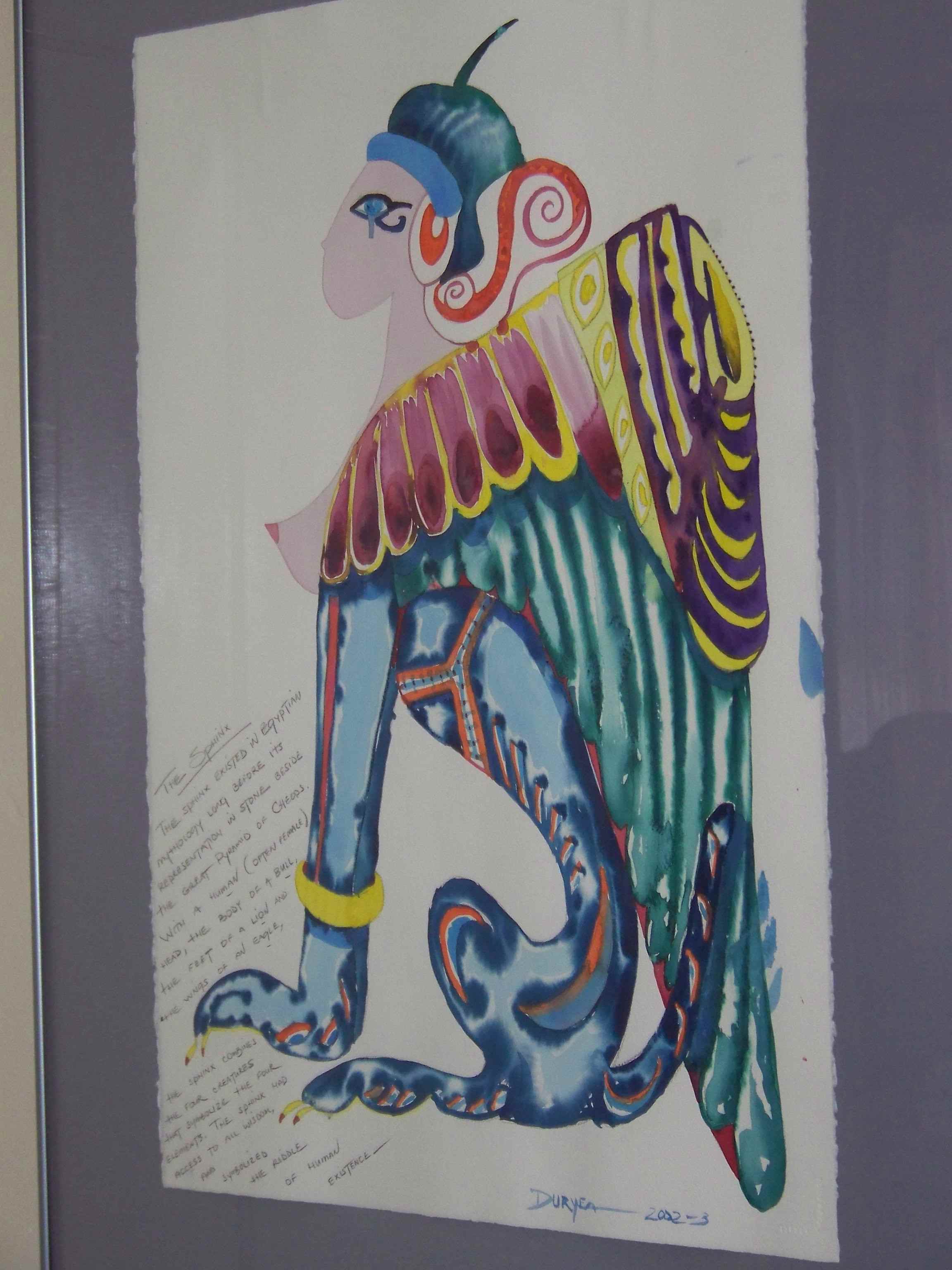 Photo of watercolor painting.