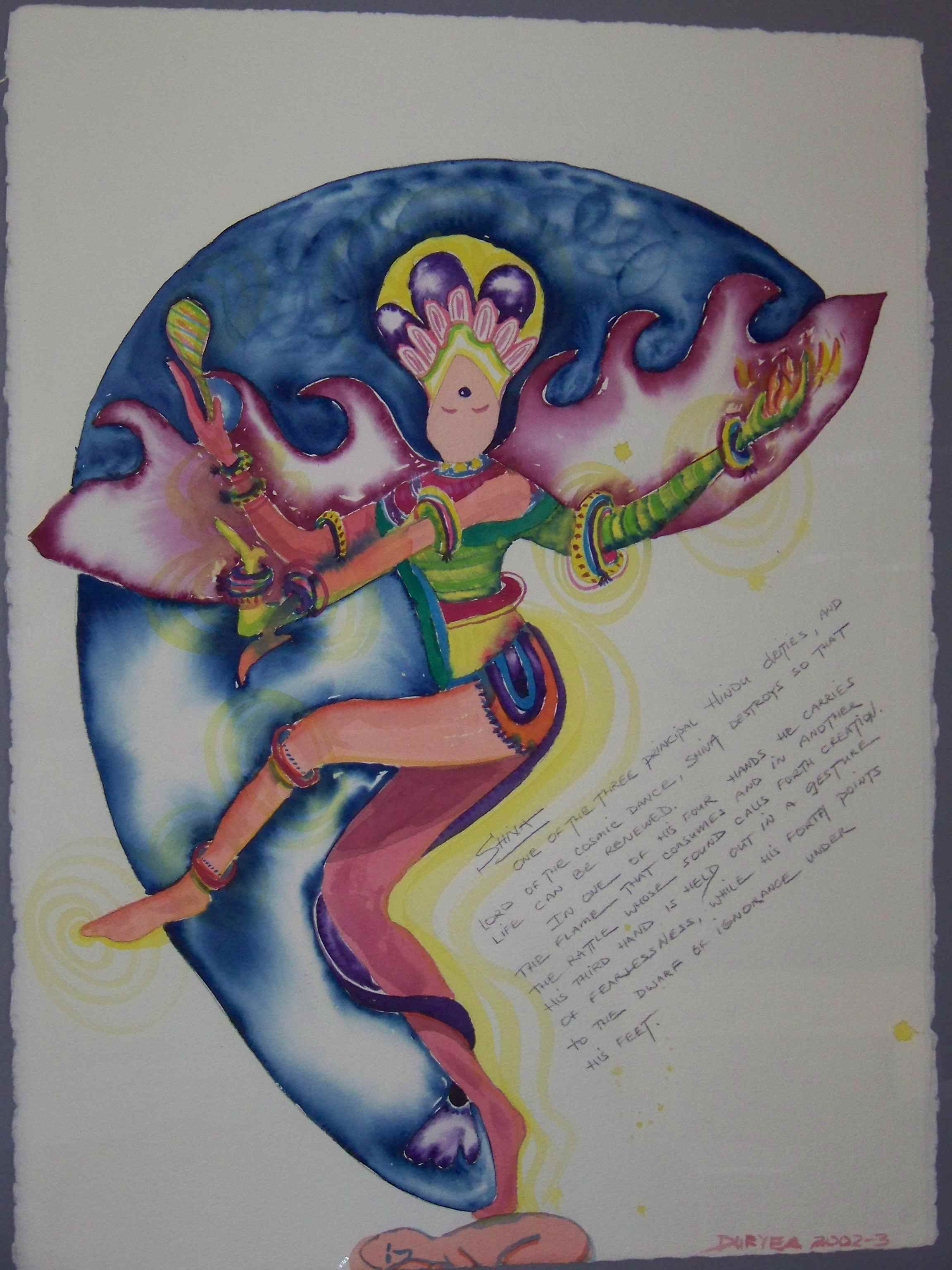 Photo of watercolor painting.