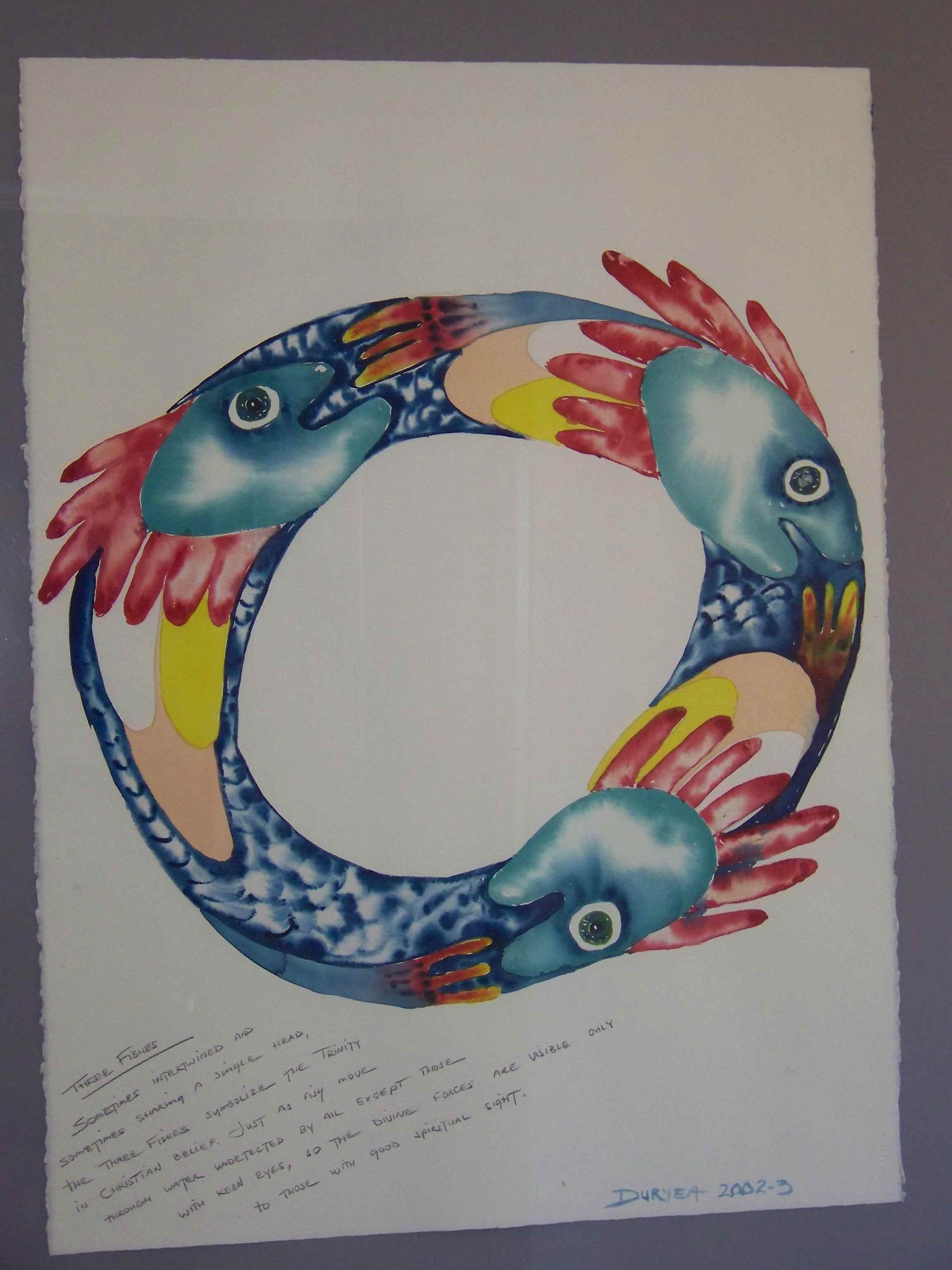 Photo of watercolor painting.