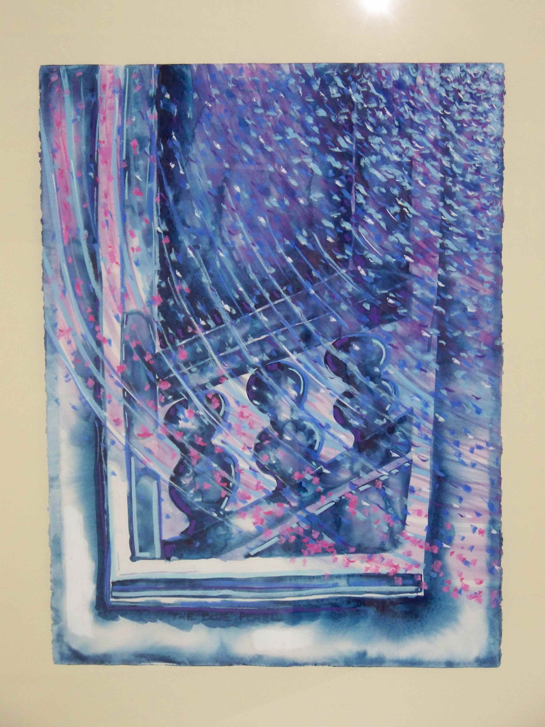 Photo of watercolor painting.