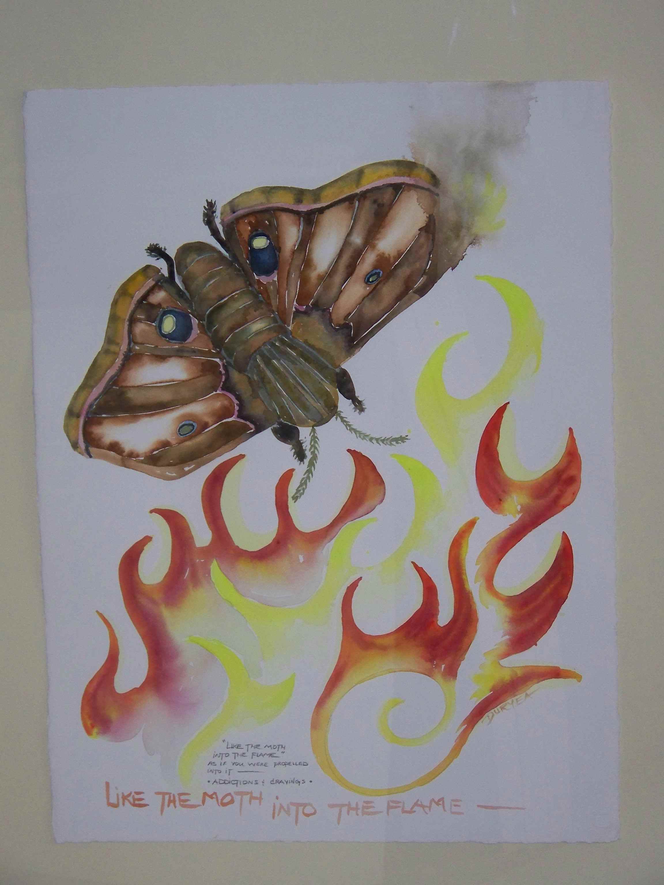 Photo of watercolor painting.