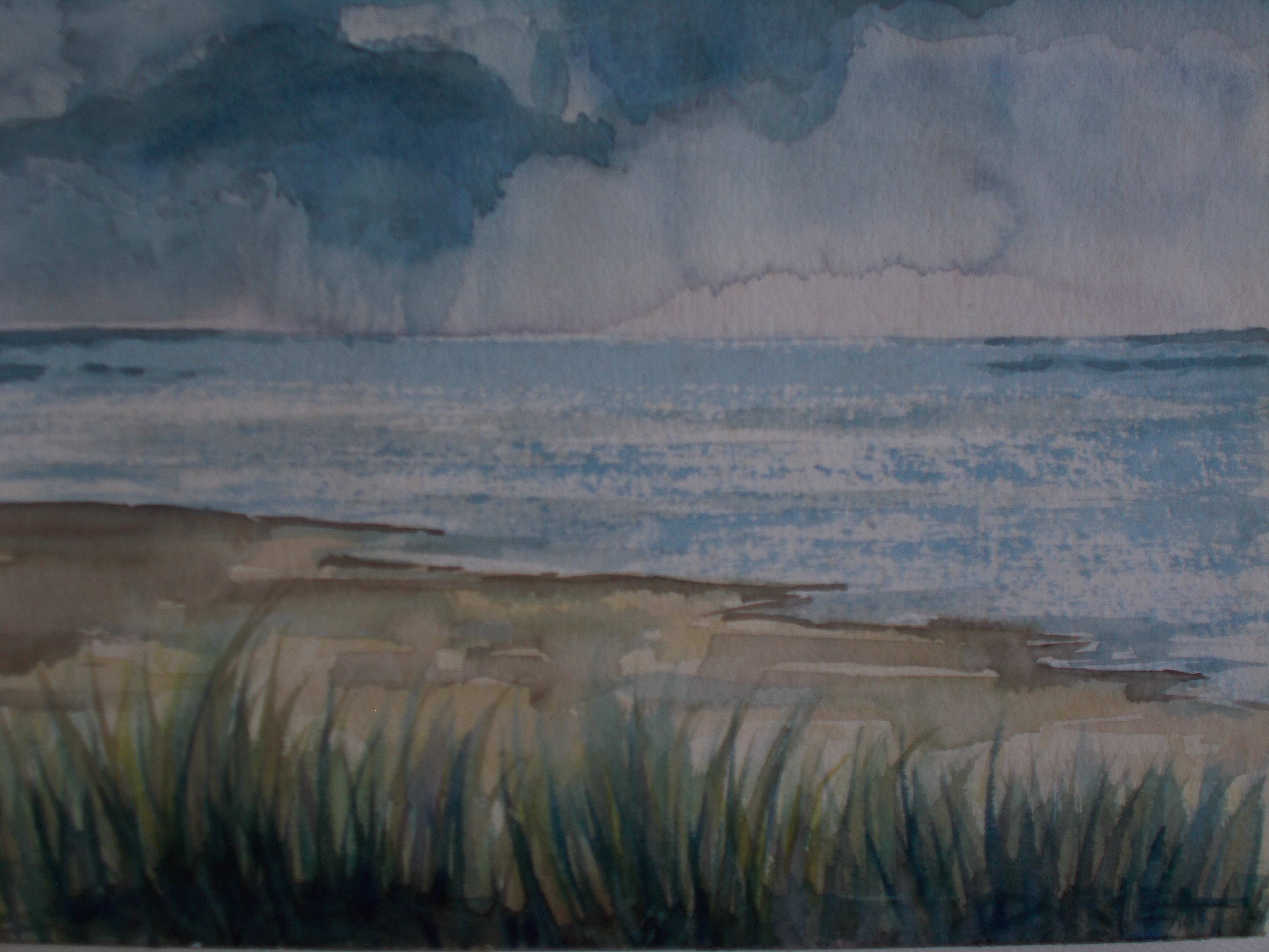 Photo of watercolor painting.